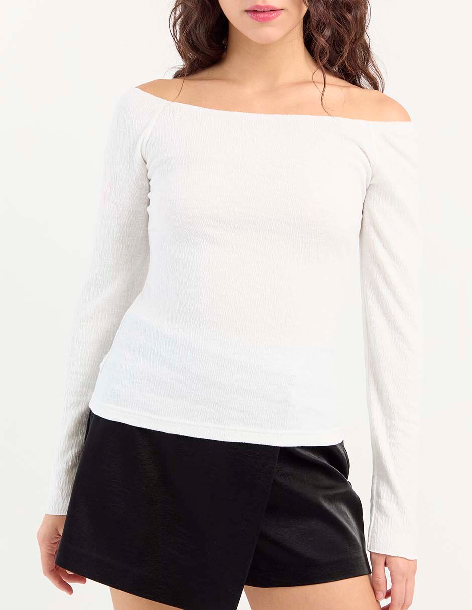 Top escote bardot 5