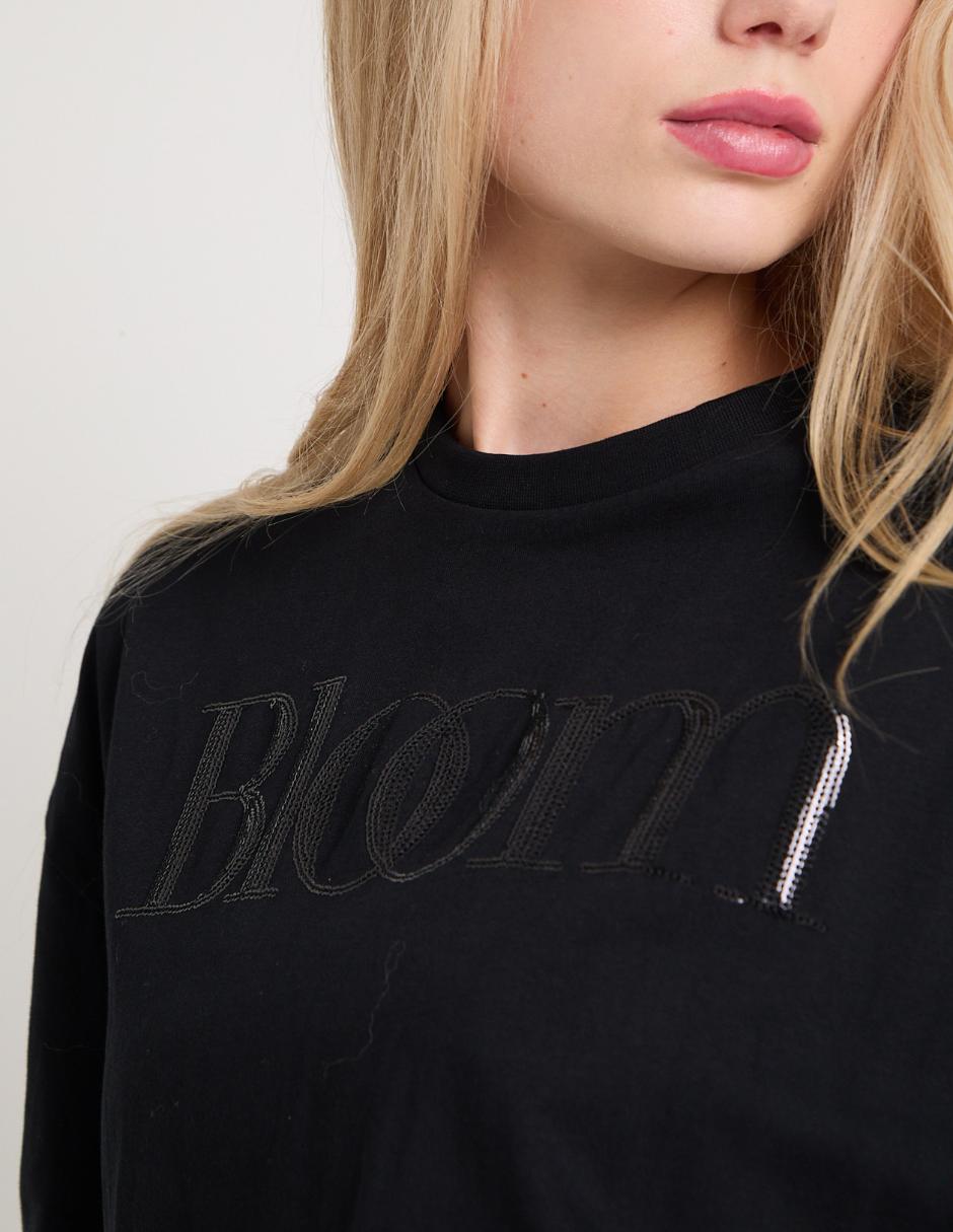 Playera manga al codo That's It cuello redondo para mujer