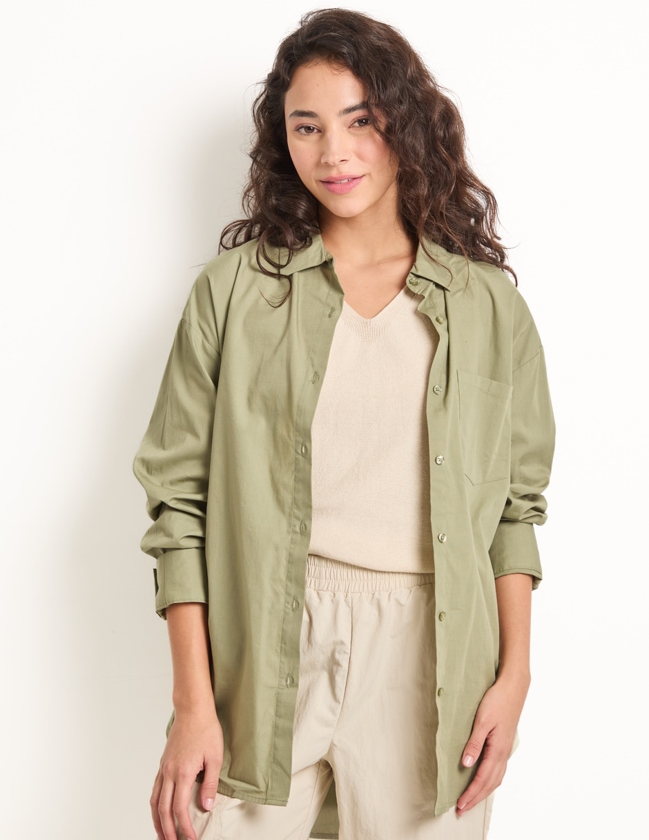 Blusa That's It manga larga para mujer