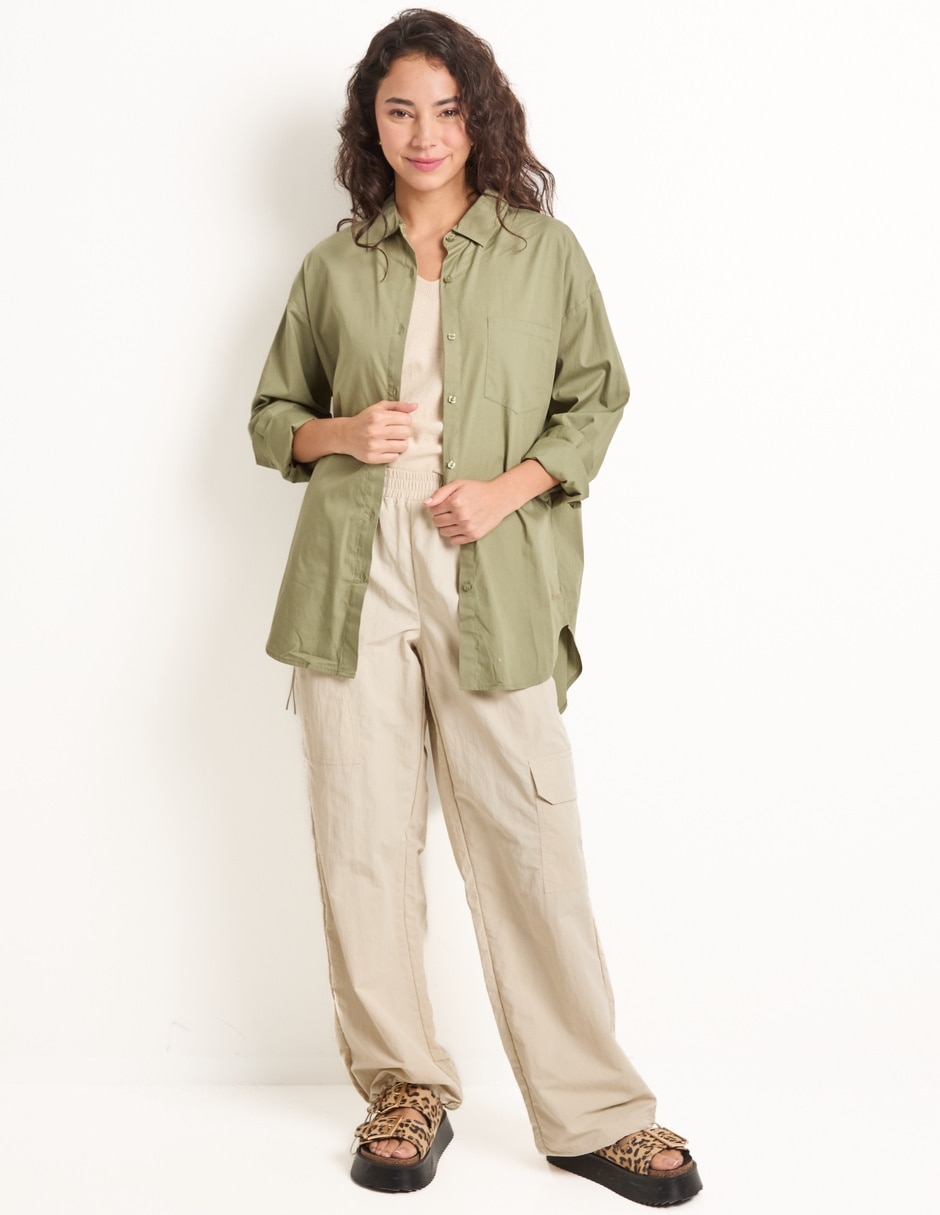 Blusa That's It manga larga para mujer
