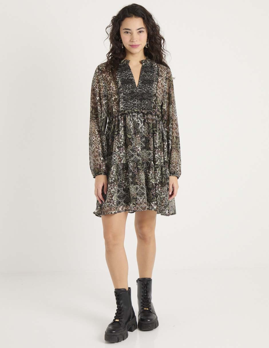 Vestido corto casual para mujer 3