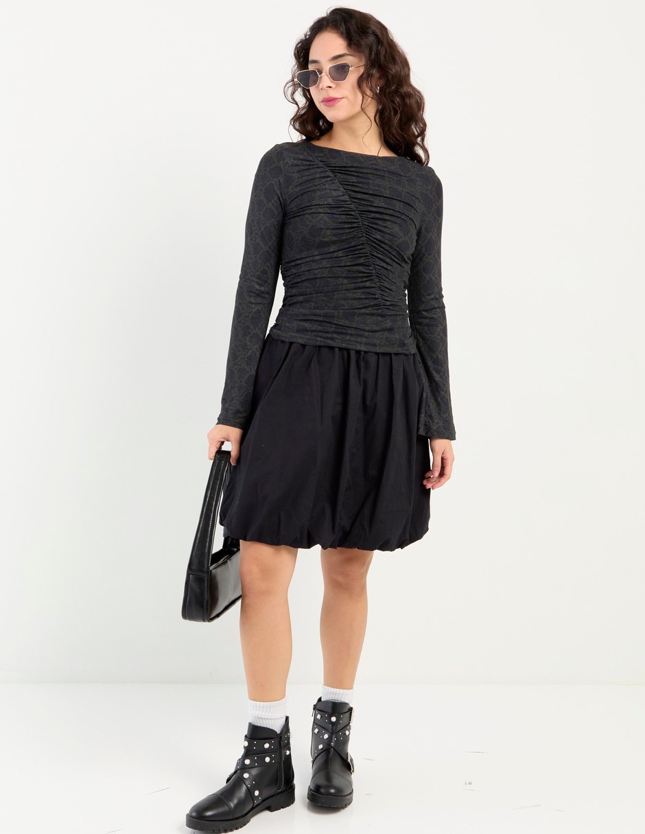 Blusa manga larga para mujer 3