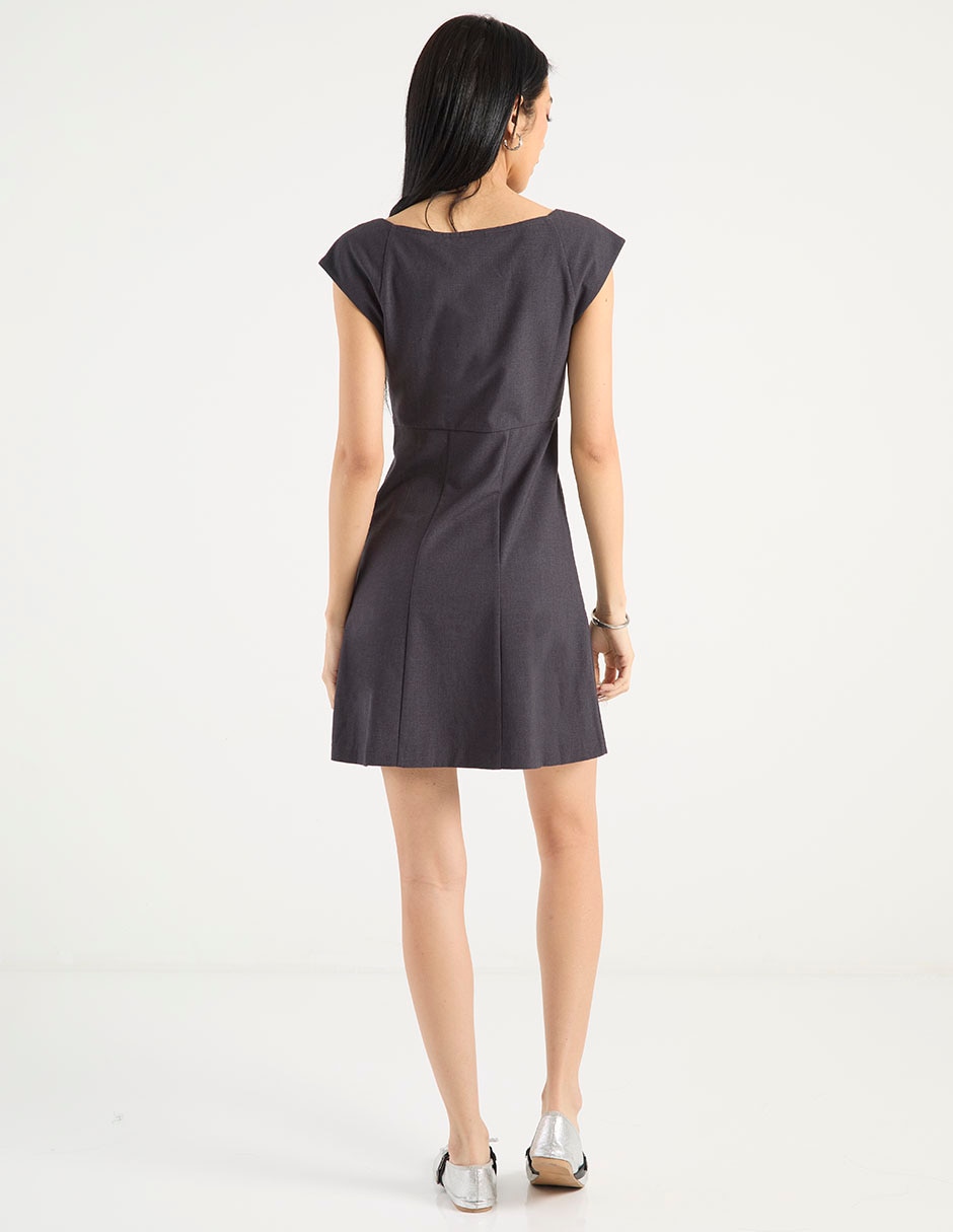 Vestido corto casual para mujer 2