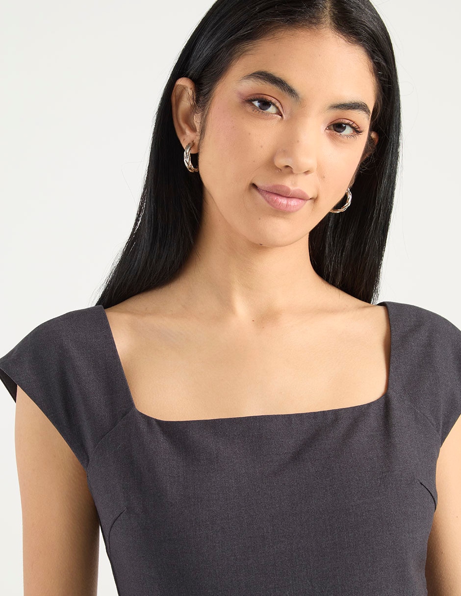 Vestido corto casual para mujer 4