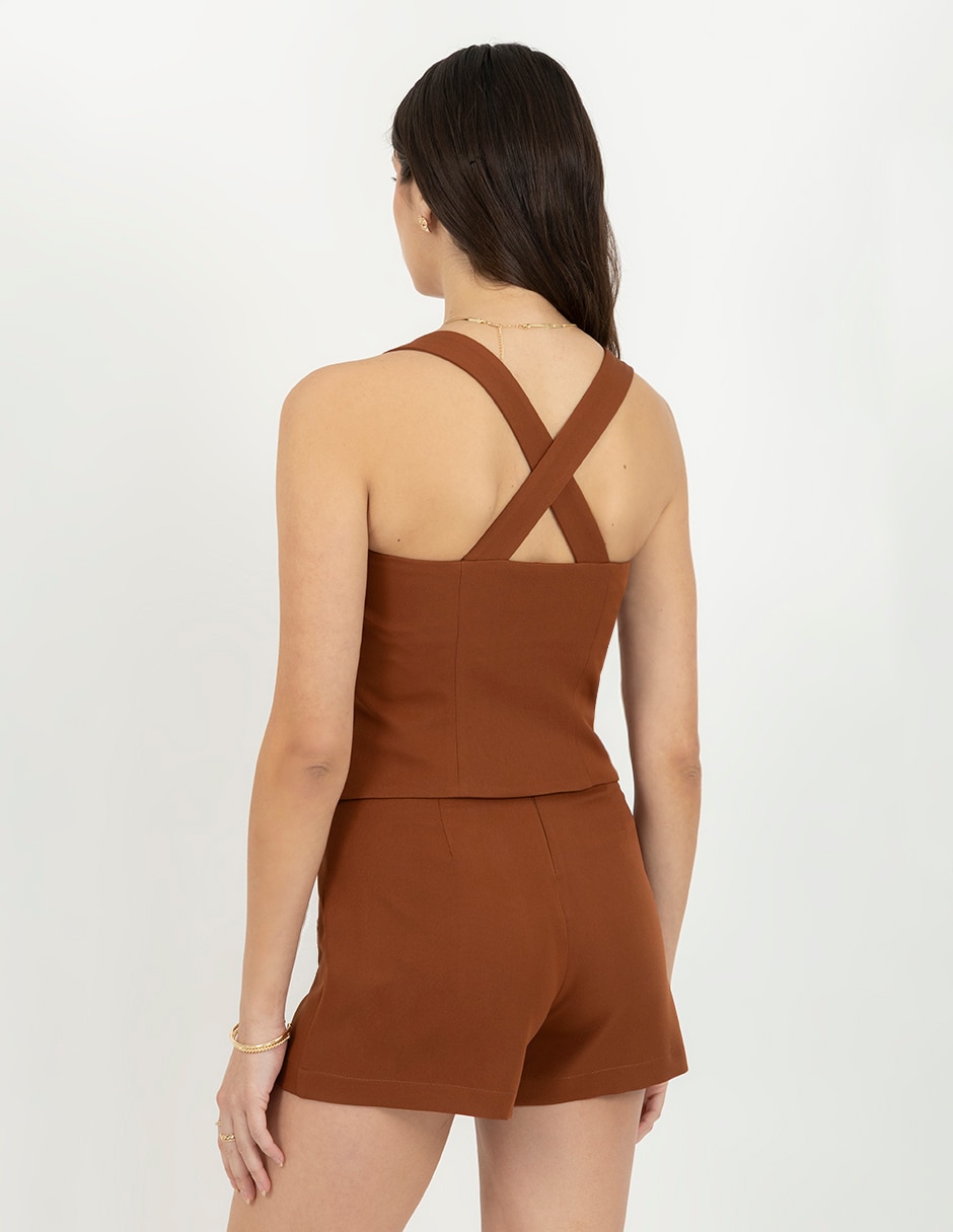 Top escote cuadrado tirante ancho 2