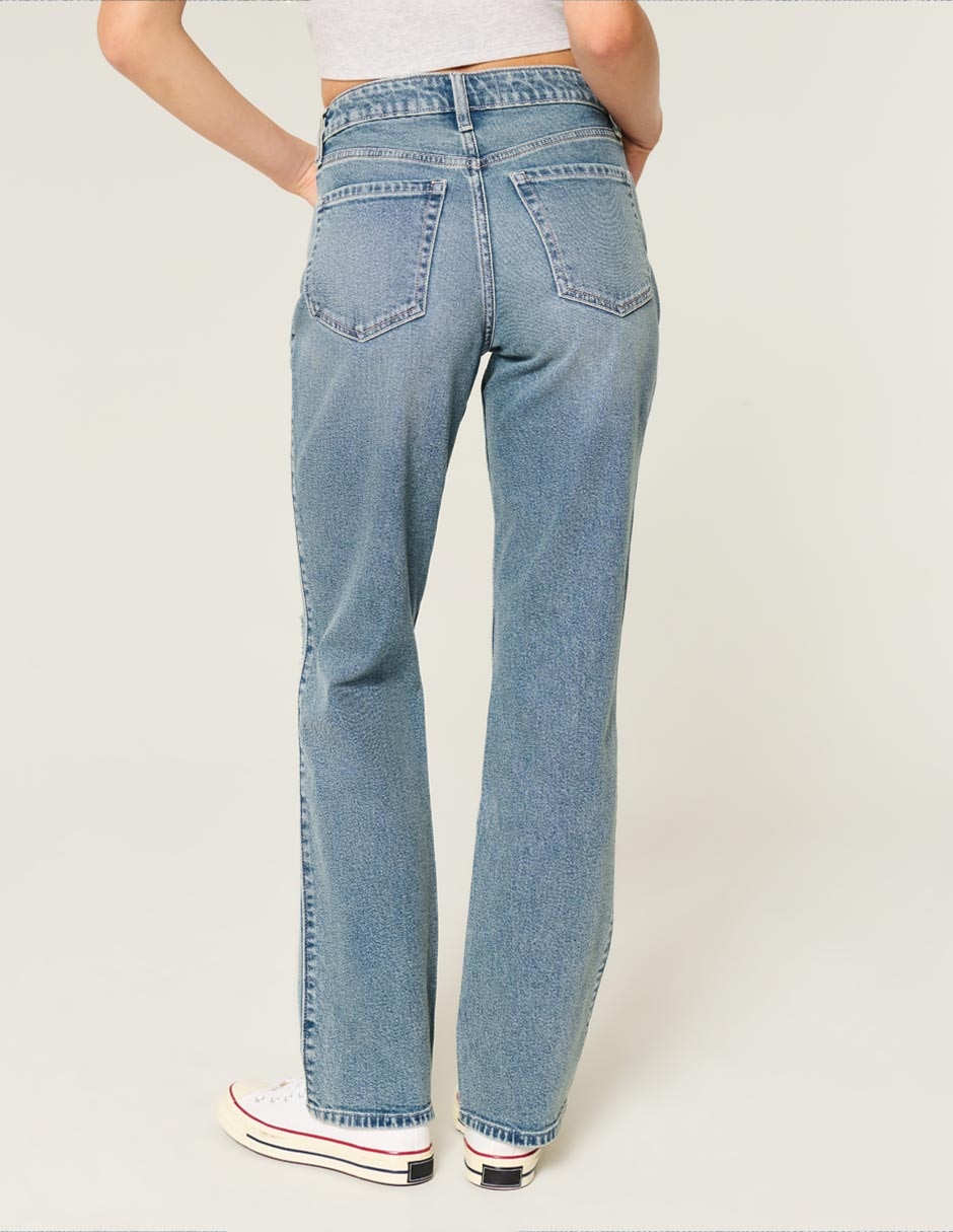 Jeans straight para mujer 3