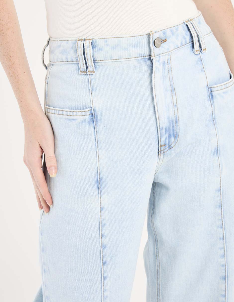 Jeans straight para mujer 4