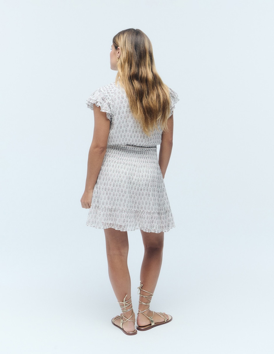 Vestido corto casual para mujer 4