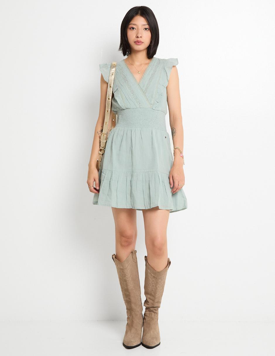 Vestido corto casual para mujer 3