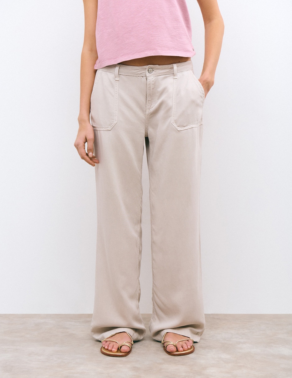Pantalón regular para mujer 2