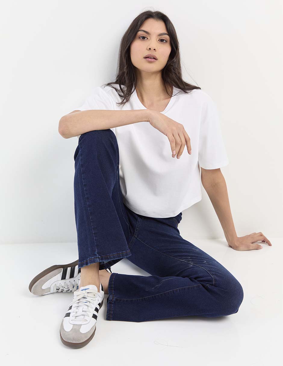 Jeans relaxed straight 365 Essential para mujer 5