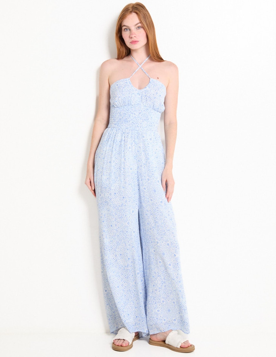 Jumpsuit estampado floral para mujer 3