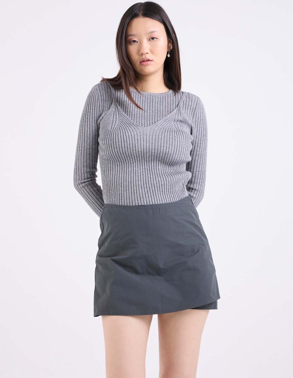 Suéter cuello redondo para mujer Suéter cuello redondo para mujer