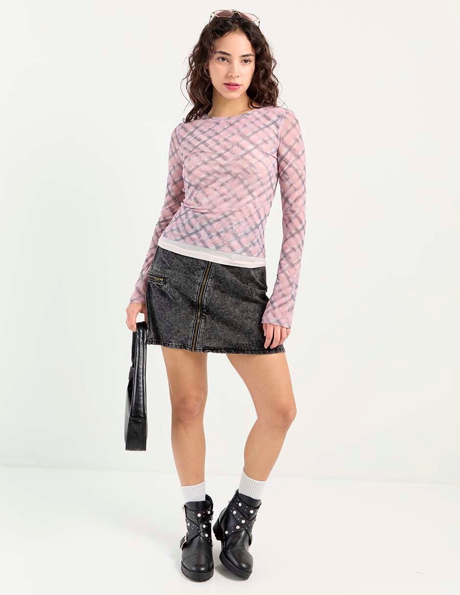 Blusa manga larga para mujer 3