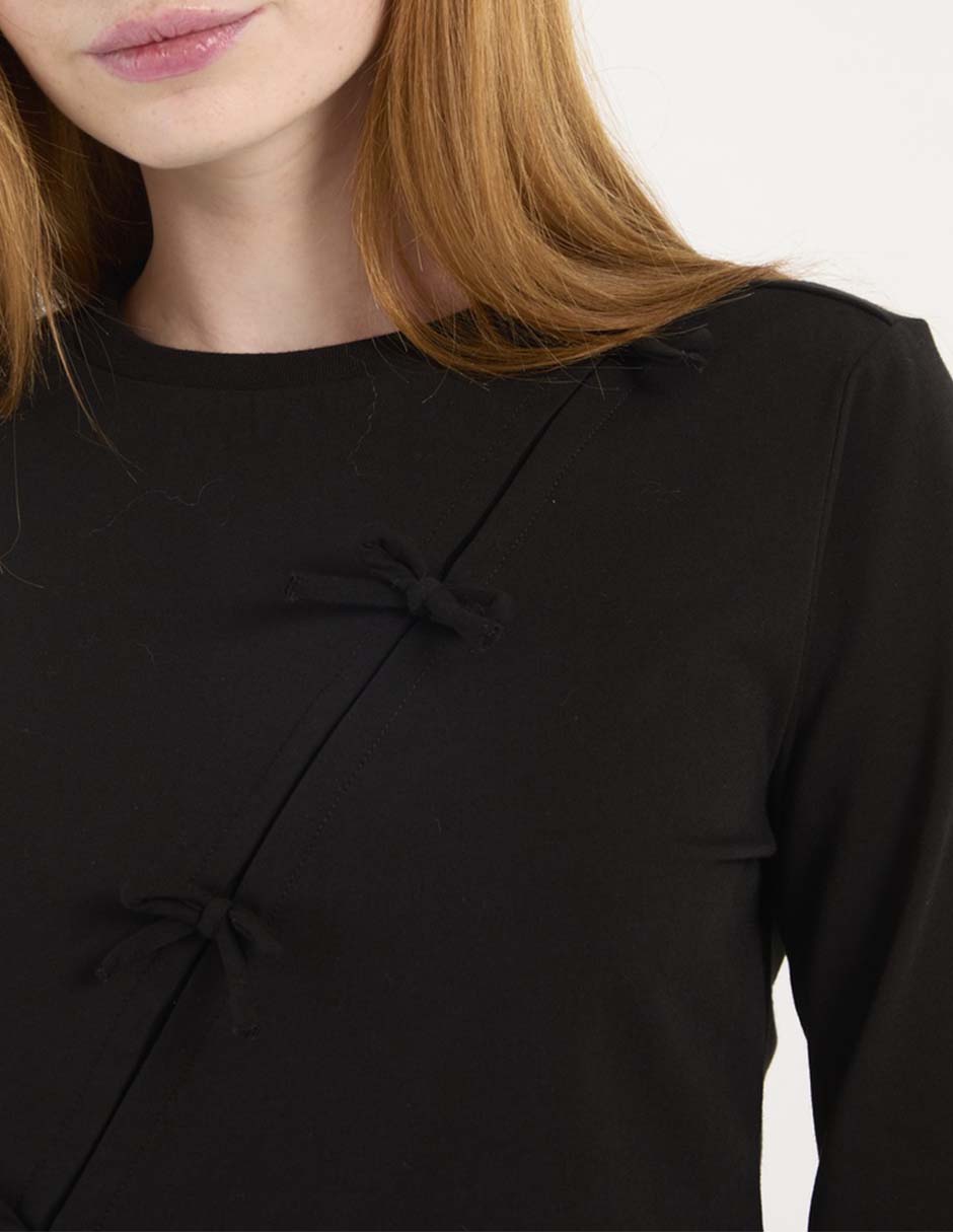 Blusa manga larga para mujer 4