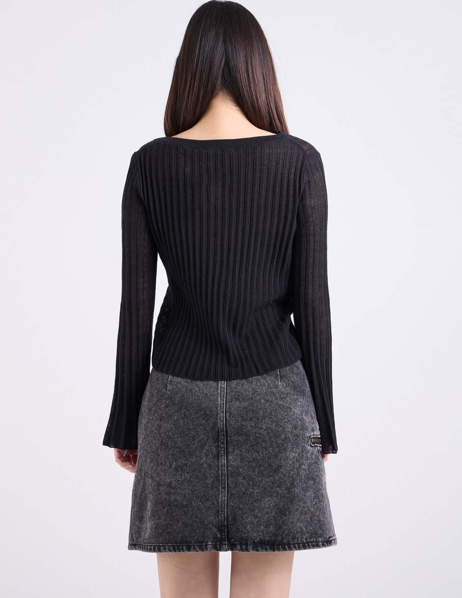 Blusa manga larga para mujer 2