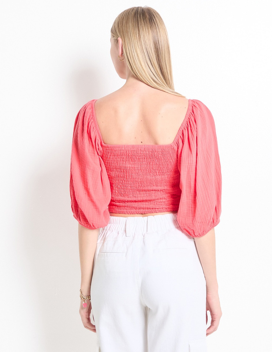 Blusa manga 3/4 para mujer 2
