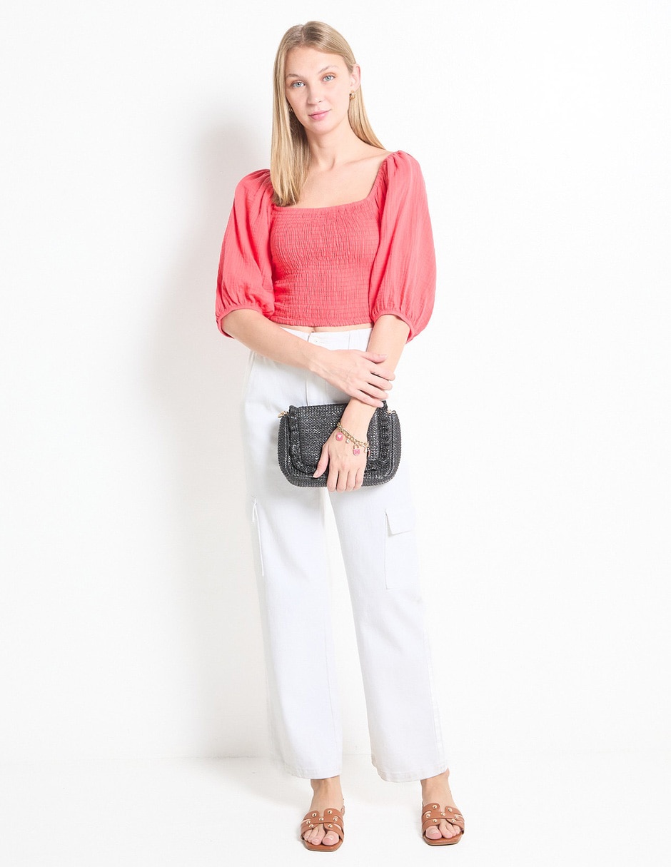 Blusa manga 3/4 para mujer 3