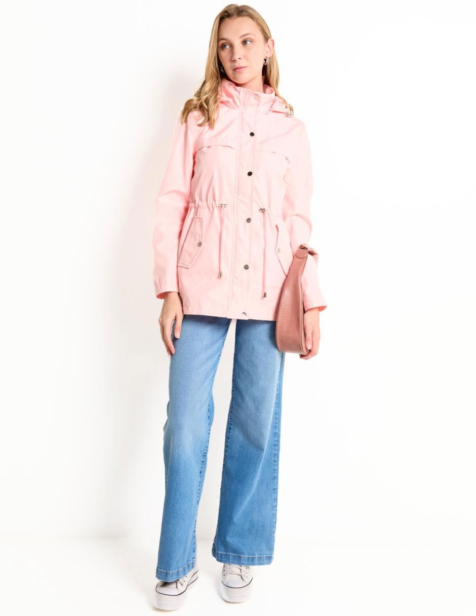 Jeans straight corte cadera para mujer 3