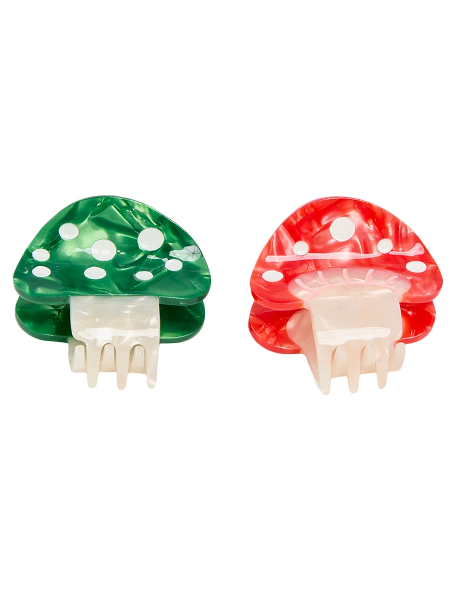 Set de pinzas para el cabello de plástico 3