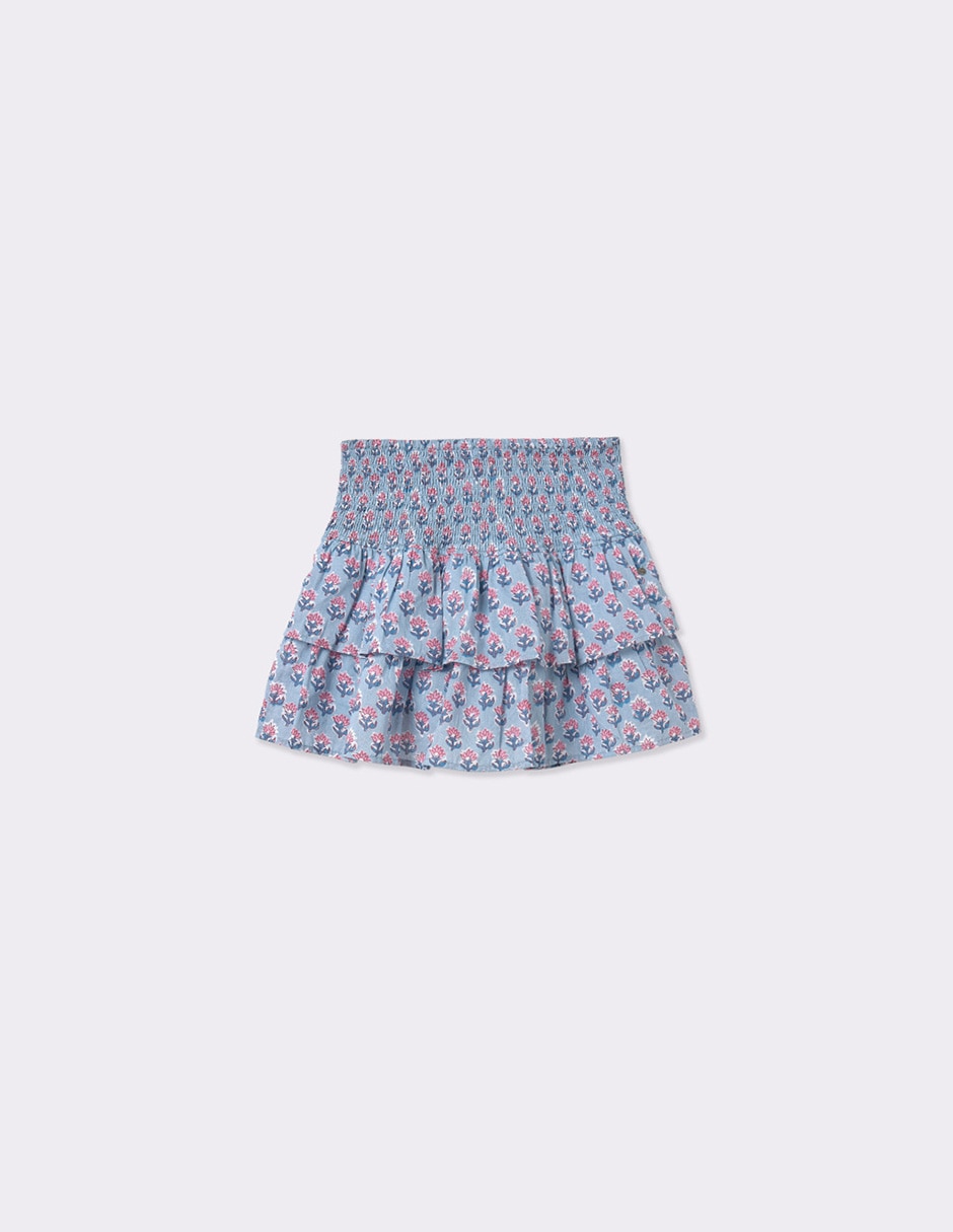 Falda mini a la cintura 4