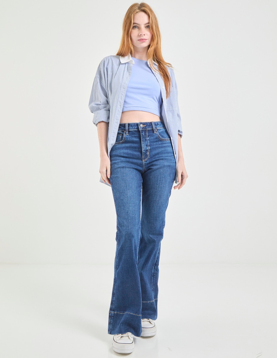 Jeans flare para mujer 3