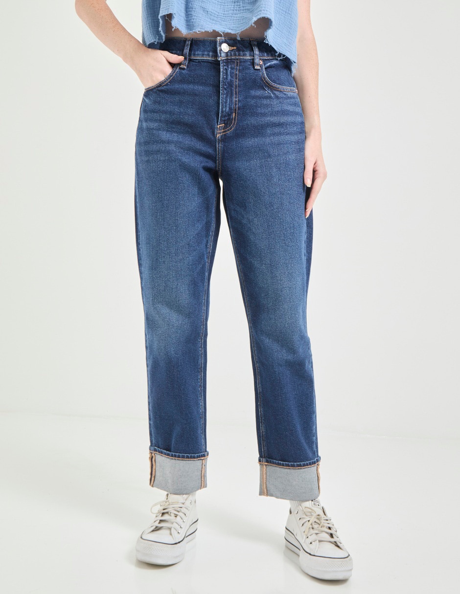 Jeans straight para mujer