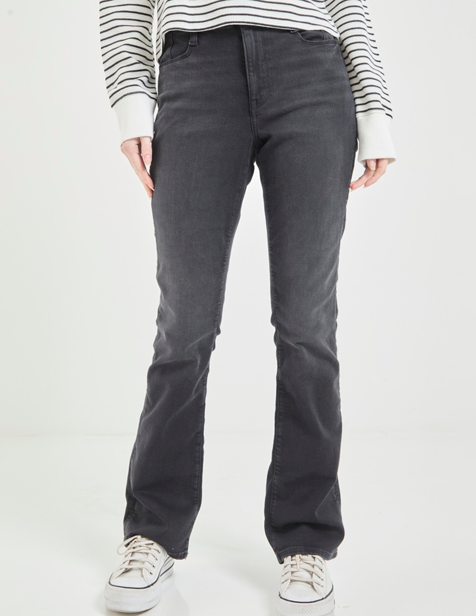 Jeans skinny corte cintura para mujer