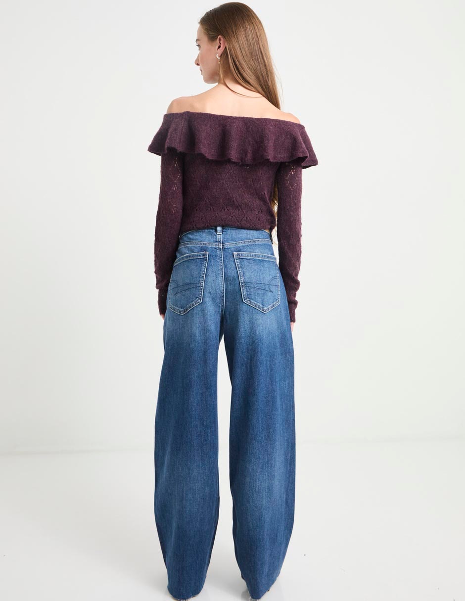 Jeans wide leg para mujer 2