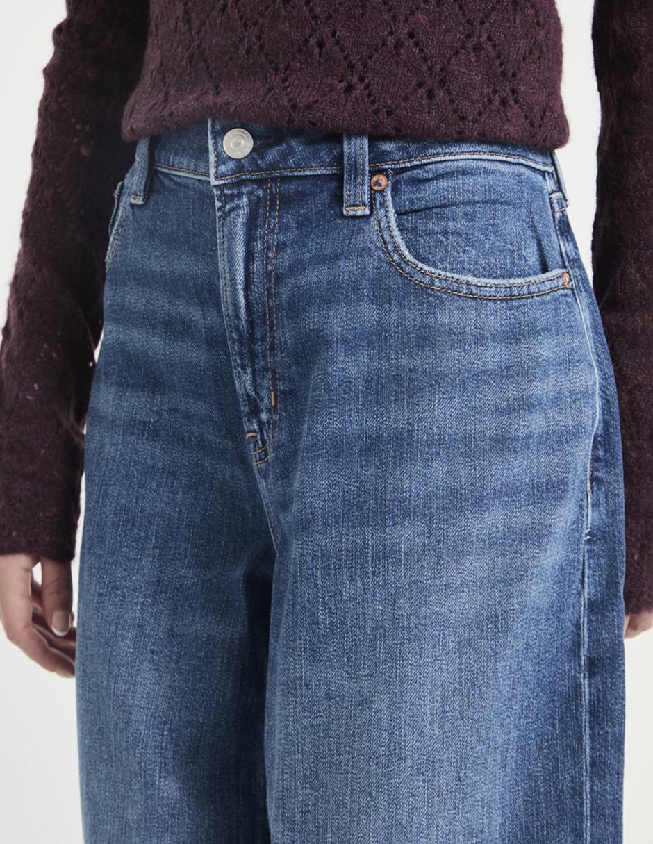 Jeans wide leg para mujer 4