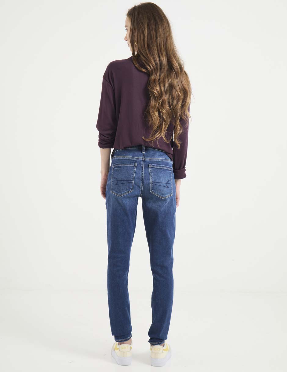Jeans straight para mujer 2