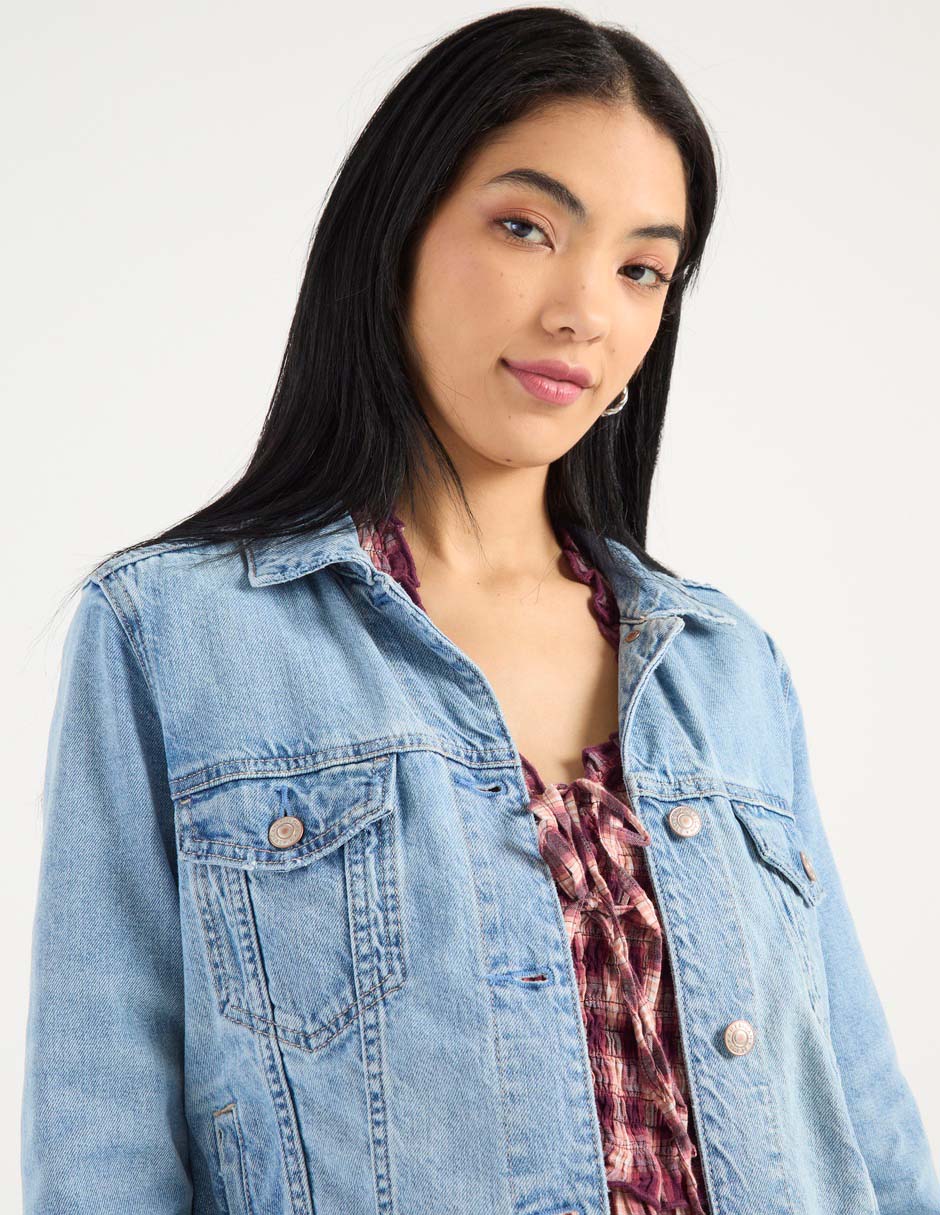 Chamarra Denim para mujer 4