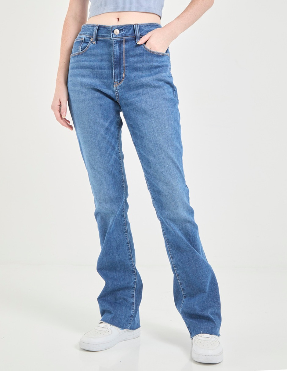 Jeans relaxed skinny para mujer