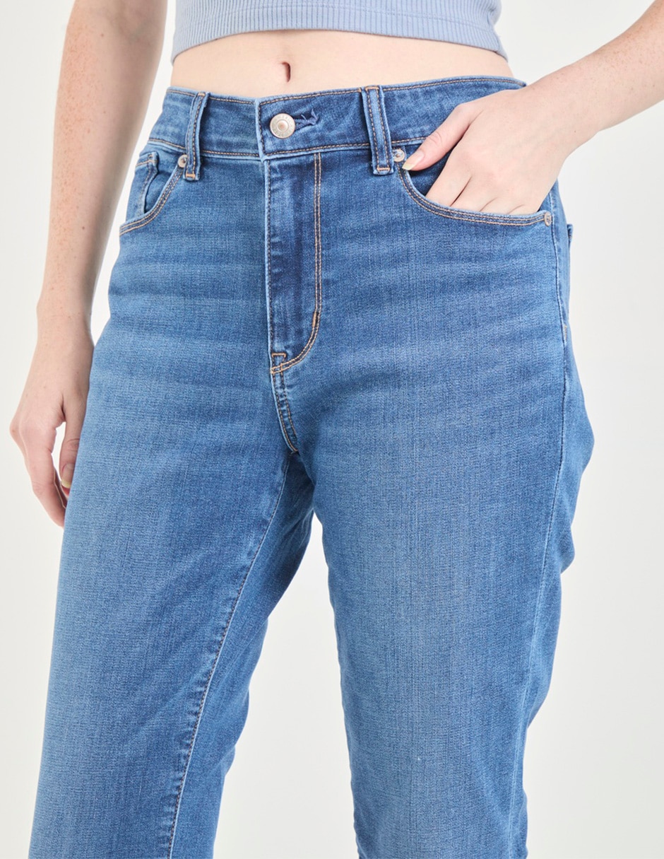 Jeans relaxed skinny para mujer 4