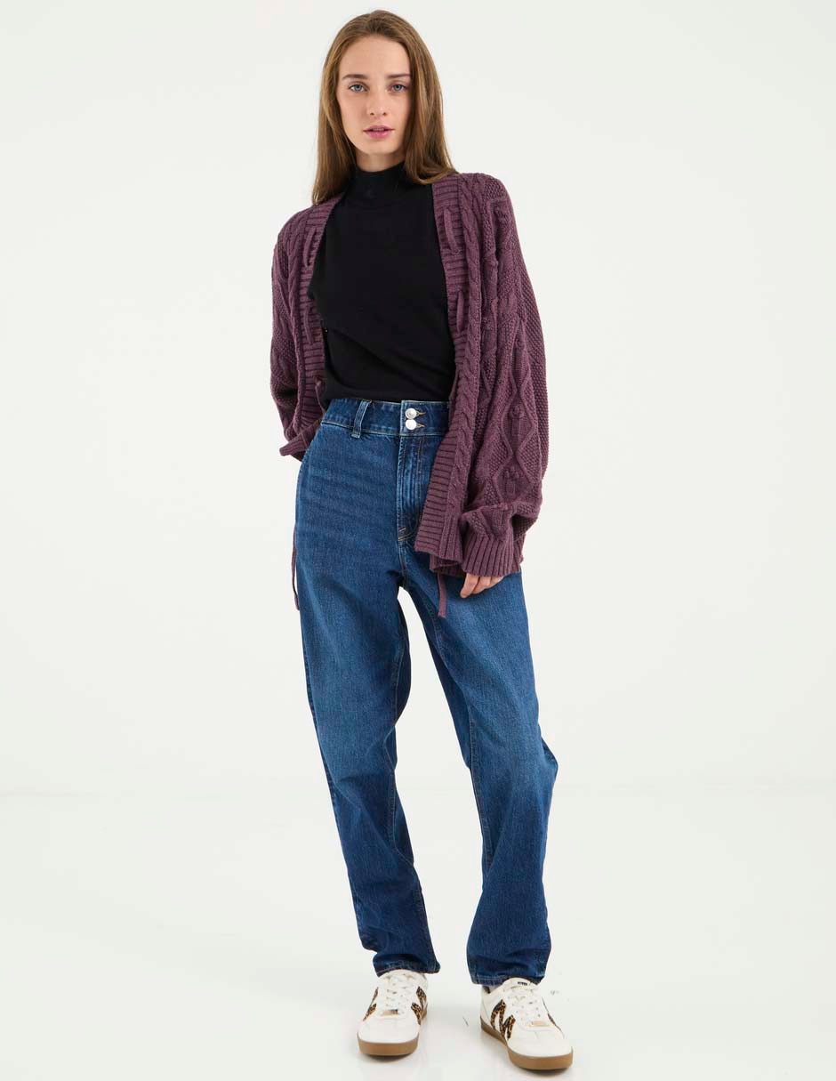 Jeans mom para mujer 3