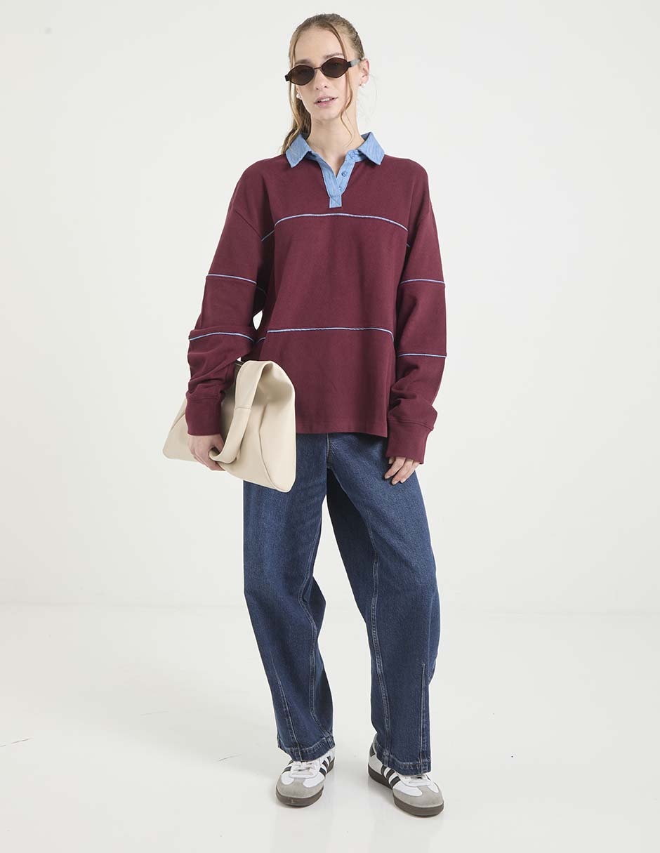 Jeans amplio para mujer 3