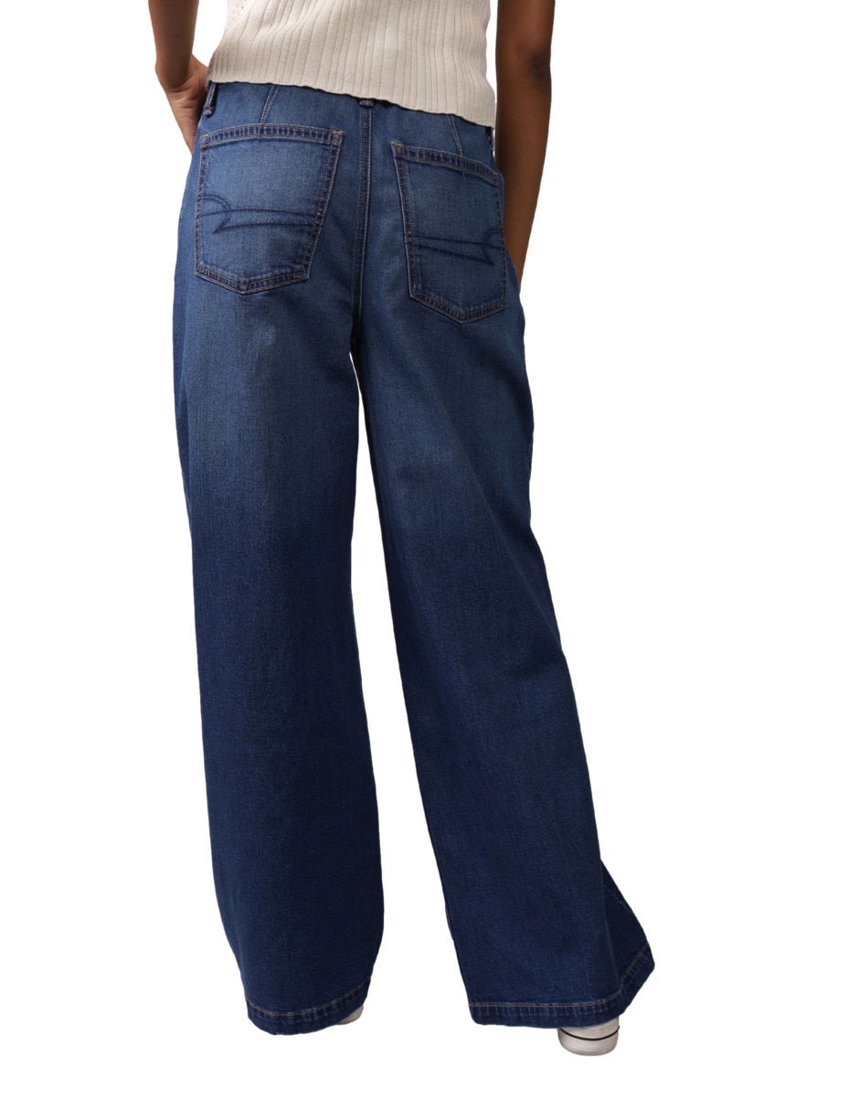 Jeans wide leg para mujer 2