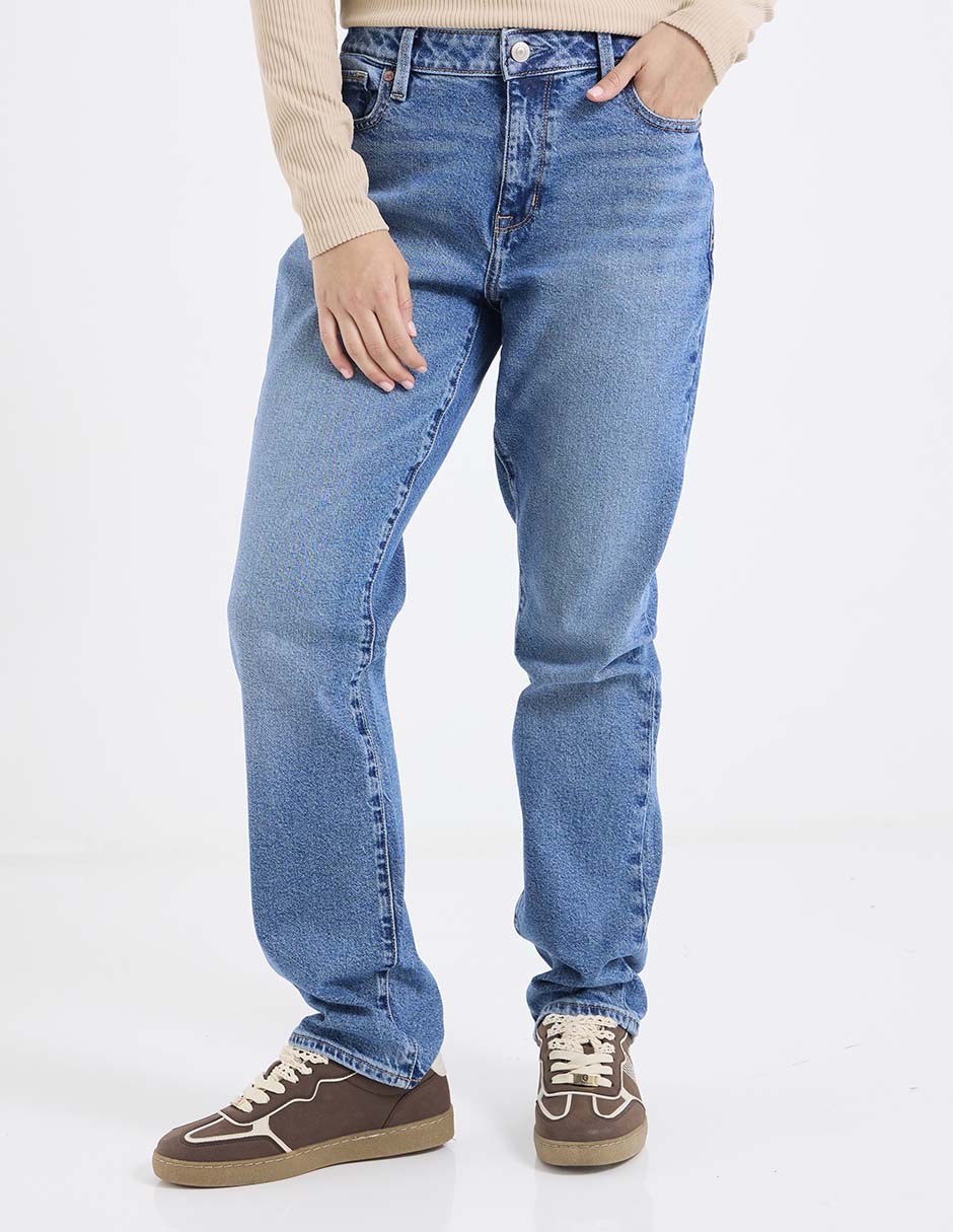 Jeans straight para mujer