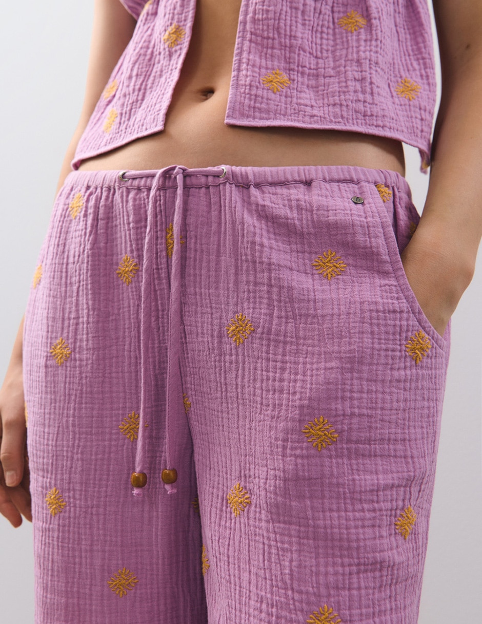 Pantalón regular para mujer 3