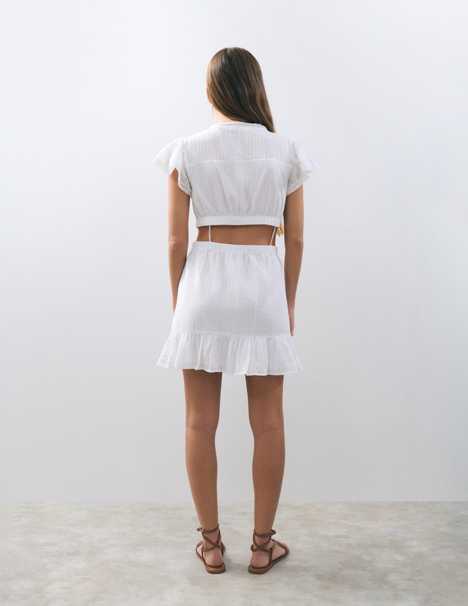Vestido corto casual para mujer 4