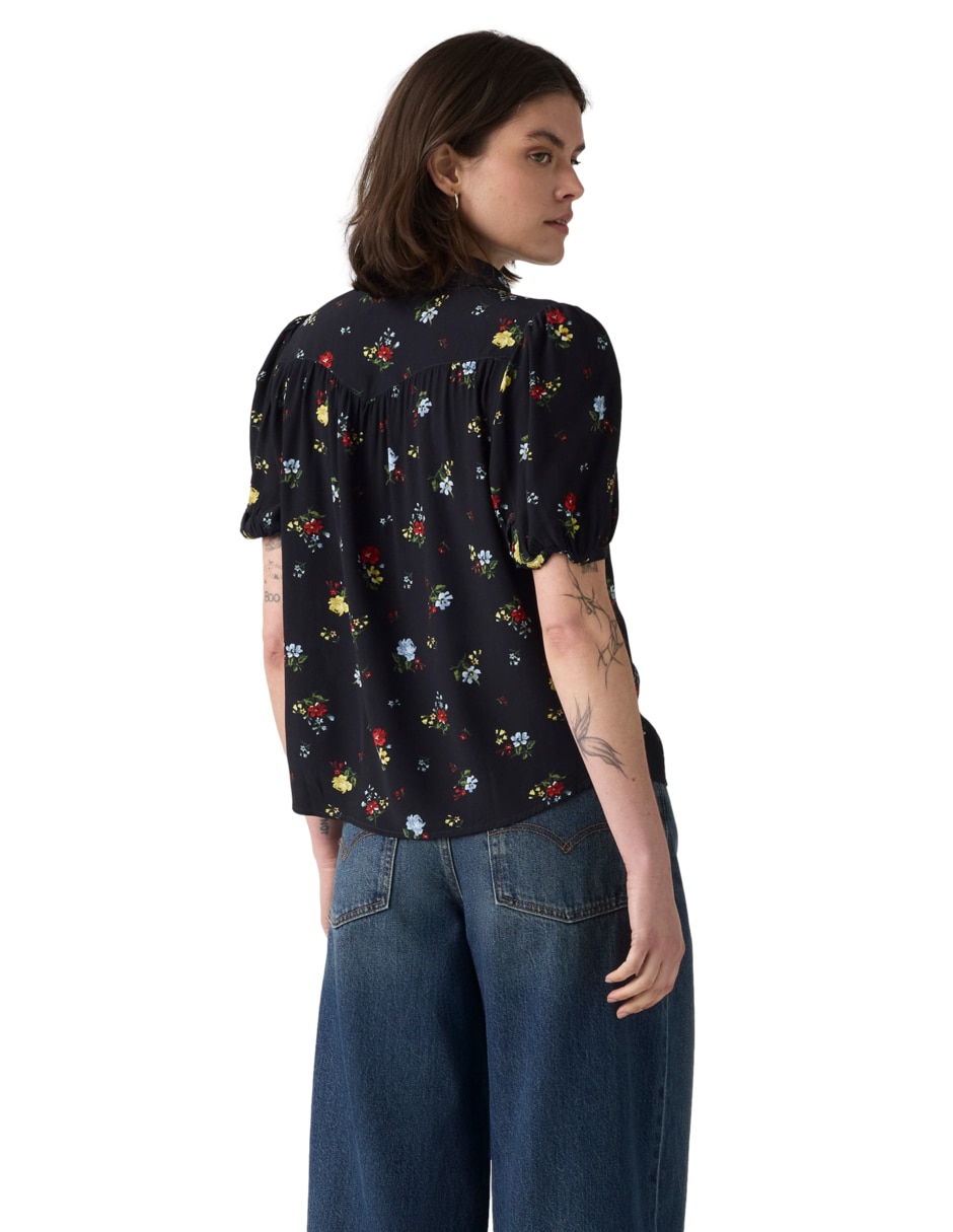 Blusa manga corta para mujer 2