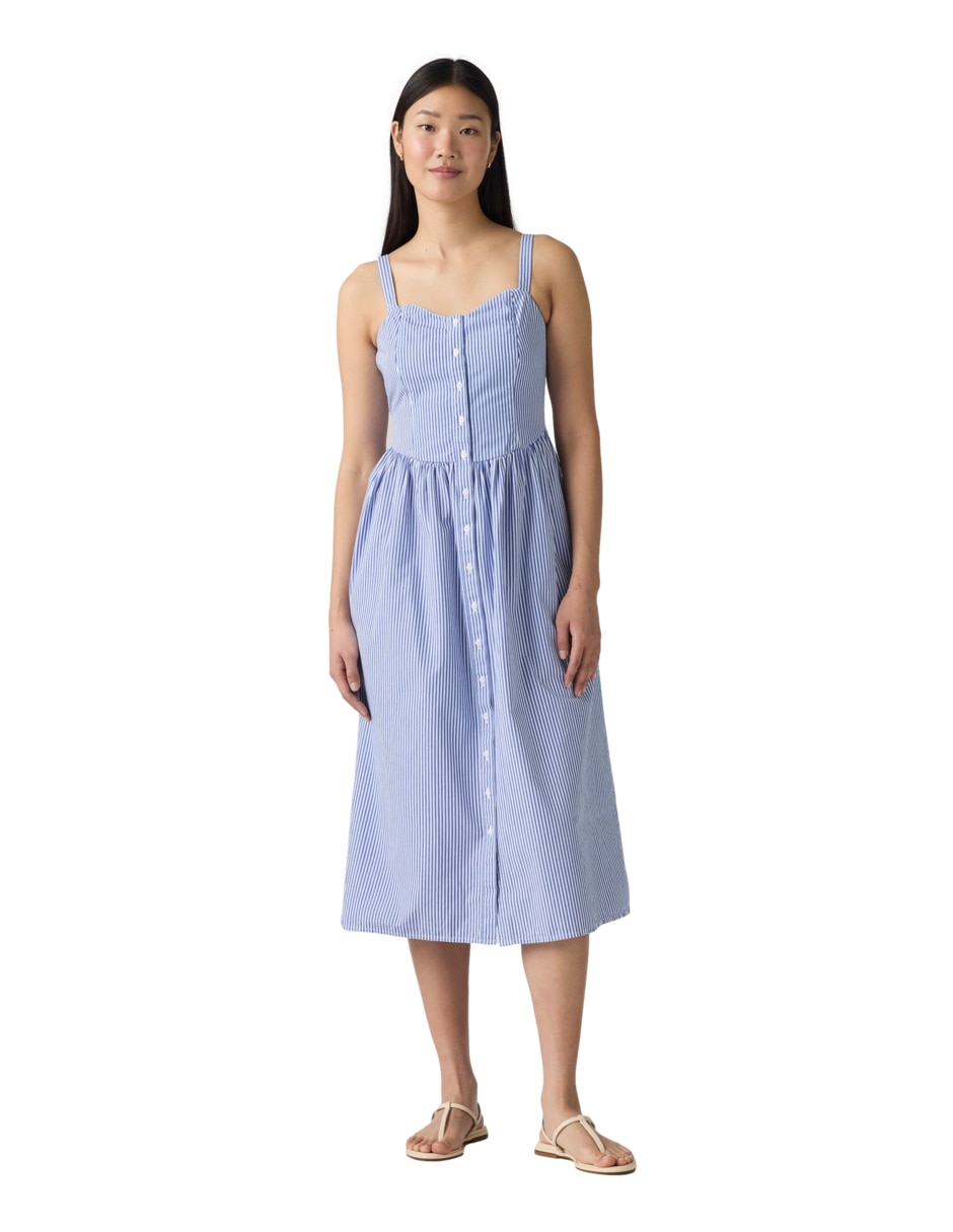 Vestido midi casual para mujer Vestido midi casual para mujer