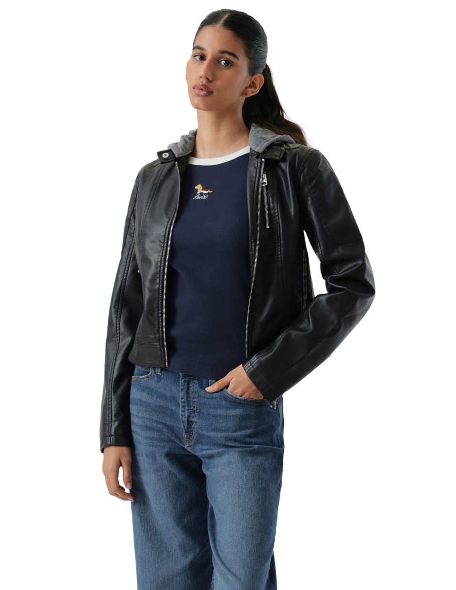 Chamarra para motociclista para mujer 5