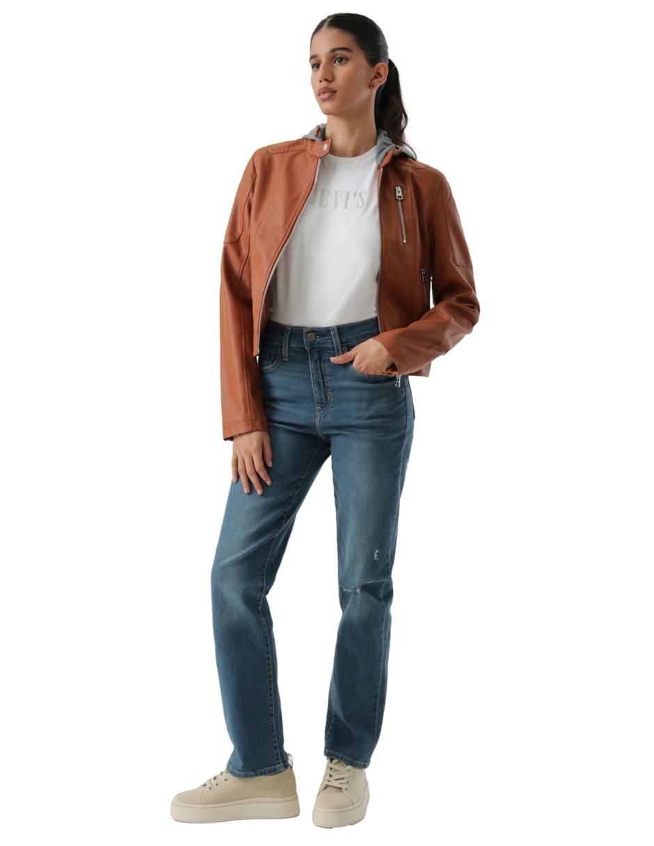 Chamarra para motociclista para mujer 4