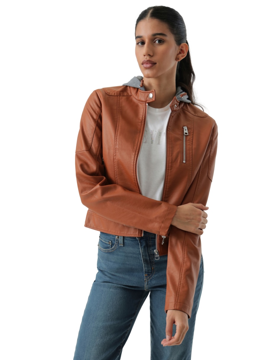Chamarra para motociclista para mujer 6