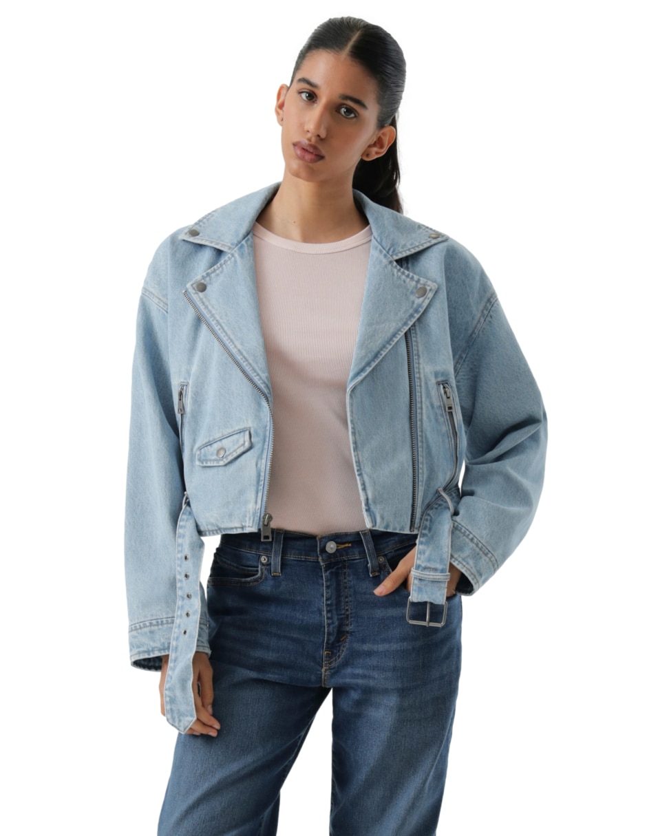 Jeans Chamarra Levi's Mujer Liverpool Chamarra Para