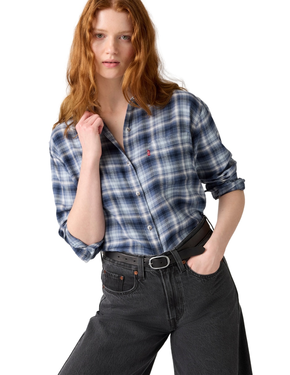 Blusa manga larga para mujer 3