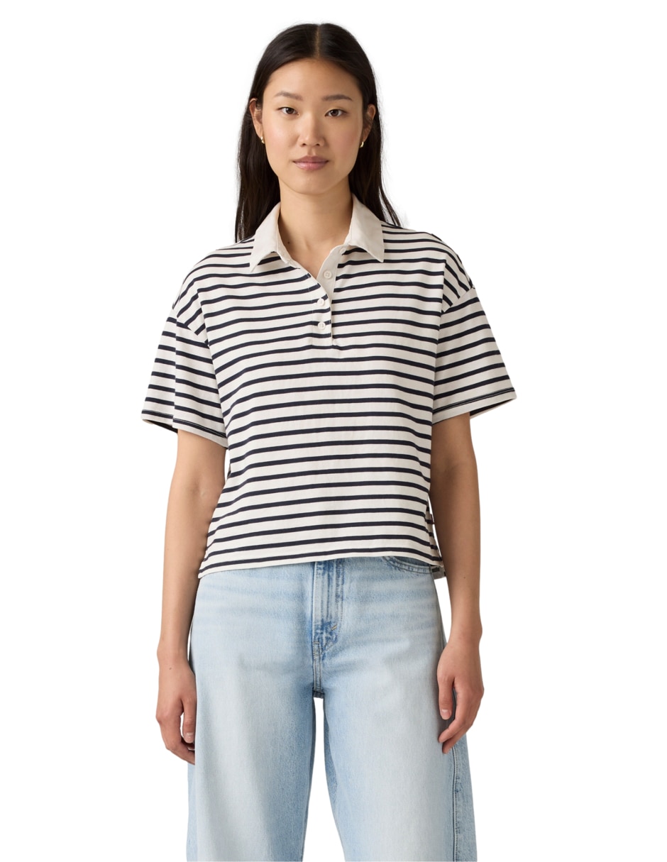 Playera tipo polo Levi's para mujer Liverpool