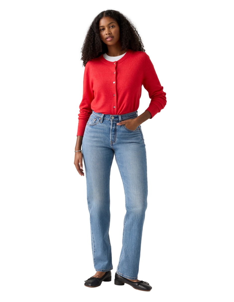 Mezclilla Levis Levis Modelo 501 Mujer Jean Crop 501® Gris Levi's® ES