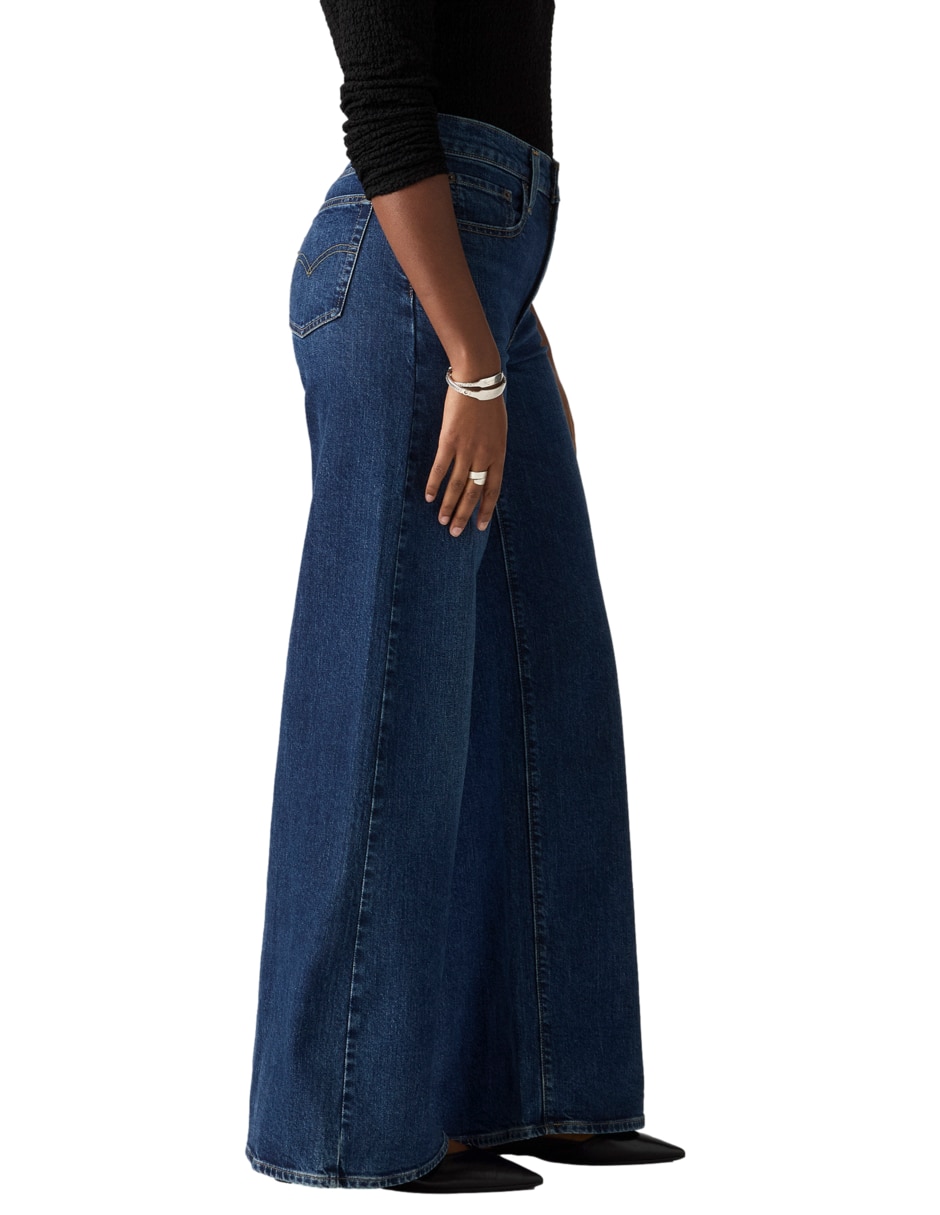Jeans wide leg 728 Hr corte cintura para mujer 2